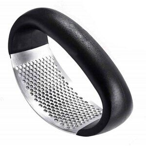 Garlic Press Crusher Rocker, Stainless Steel Crush